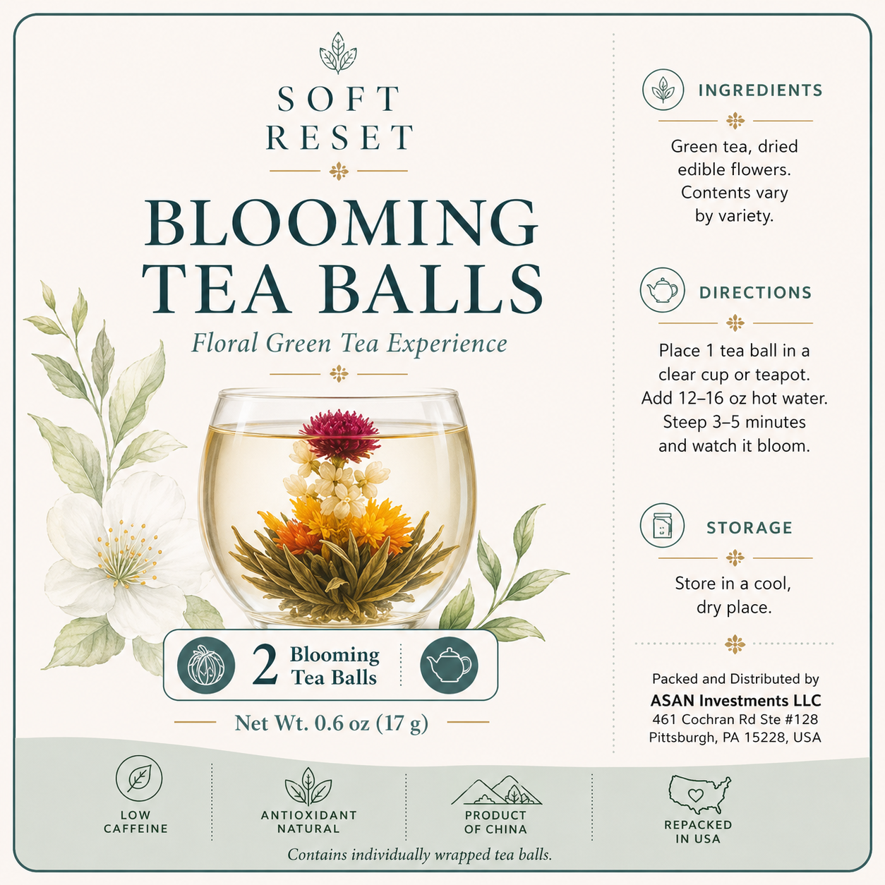 Soft Reset Santos Explorer Box | Lip Balm, Tea & Self-Care Ritual Set
