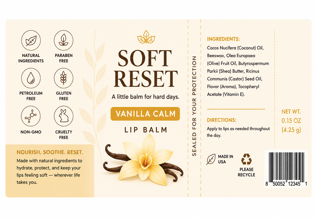 The Soft Reset™ | Hydrating Lip Balm Trio