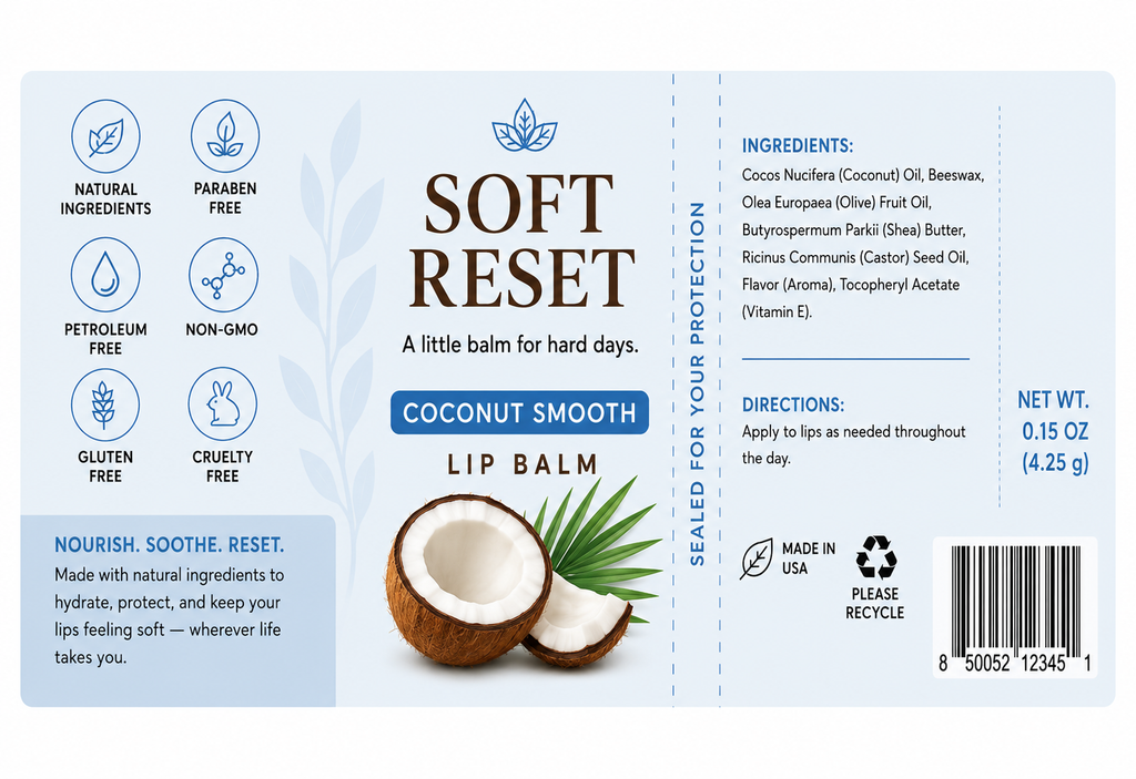 The Soft Reset™ | Hydrating Lip Balm Trio
