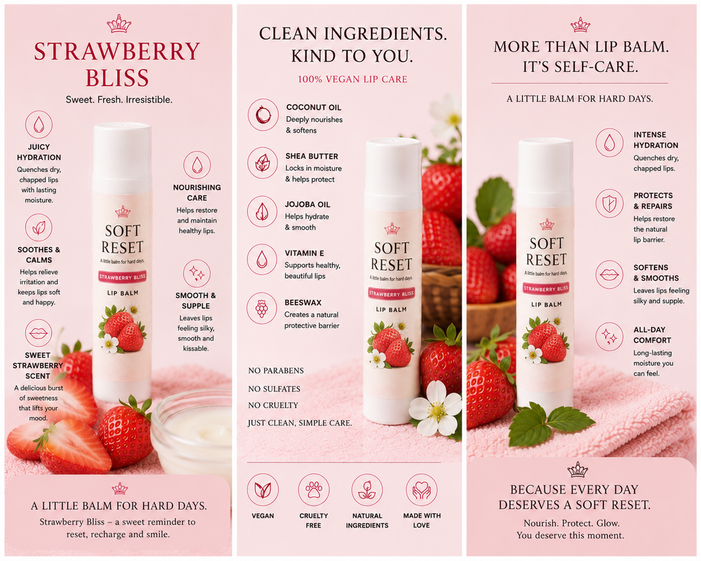 Soft Reset™ Luxury Lip Balm Collection (5-Pack)